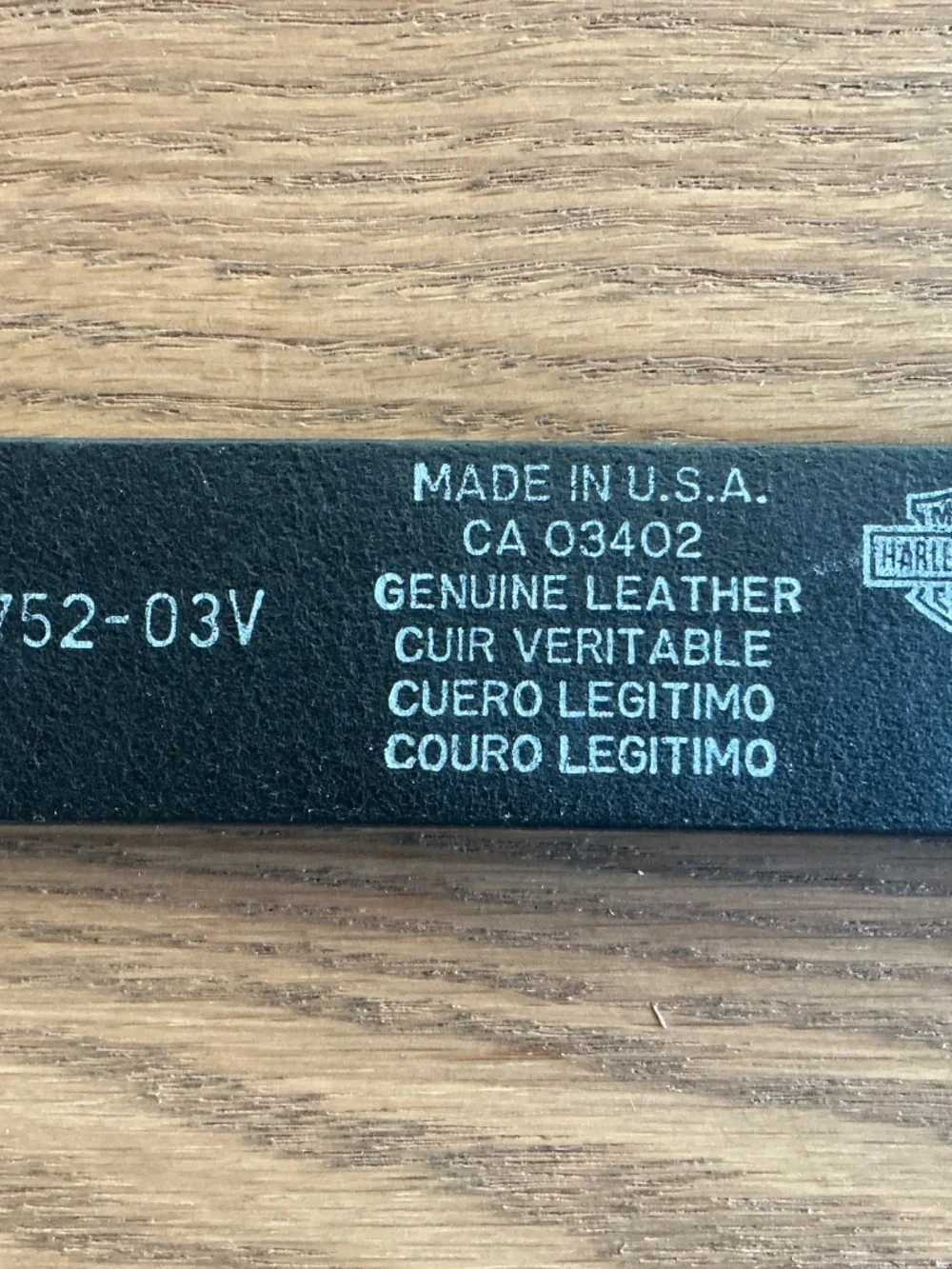 Mens Harley-Davidson Belt